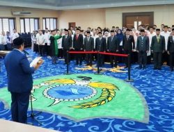 Bupati Maros Melantik dan Mengambil Sumpah Jabatan Pegawai Negeri Sipil