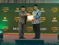 Bupati Maros Mendapat Penghargaan Prestisius Pengelolaan Zakat