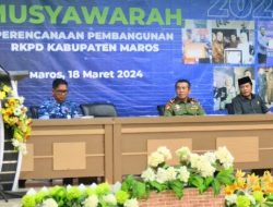 Bupati Maros Pimpin Musrenbang RKPD Tahun 2025