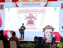 Presiden Jokowi Membuka Muktamar Ikatan Mahasiswa Muhammadiyah XX Tahun 2024