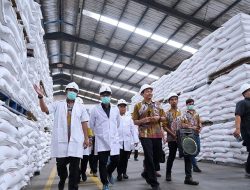 Menteri Perdagangan Tinjau Produksi Pakan di Lampung