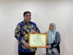 Bupati Maros Dianugerahi Penghargaan Dari Komisi ASN Atas Pengisian JPT 2023