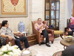 Silaturahmi Wali Kota Makassar dan Wakil Ketua MPR RI Fadel Muhammad