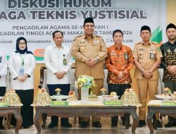 Bupati Maros Resmi Buka Diskusi Hukum Tenaga Teknis Yustisial Pengadilan Agama