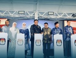 Bupati Maros Hadiri Peluncuran Maskot dan Jingle Pilkada Serentak 2024