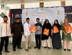Gelar Syawalan, Lazismu Sulsel Serahkan Bantuan Peduli Guru di Maros