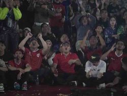 Wali Kota Makassar dan Masyarakat Nobar Piala Asia AFC Cup U-23