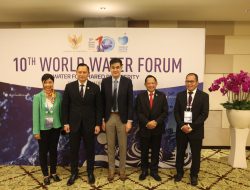 Danny Pomanto Diskusi Dengan Menteri Tito dan AHY tentang Kebijakan Pengelolaan Air di 10th WWF 2024