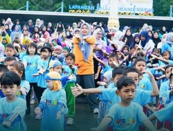 Semarak Hari Pendidikan Nasional 2024: Senam Bersama 1000 Anak PAUD