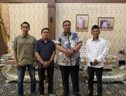 Panitia Pelantikan dan Rapat Kerja PC IKA-PMII Maros Audiensi dengan Bupati Maros