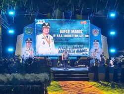 Bupati Maros Resmi Membuka Pekan Olahraga Kabupaten Maros Tahun 2024