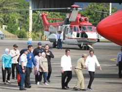 Danny Pomanto-Indira Antar Presiden Jokowi Bertolak ke Jakarta Setelah Kunker di Sulsel