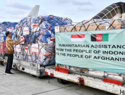 Presiden Joko Widodo Melepas Bantuan Kemanusiaan untuk Papua Nugini dan Afganistan