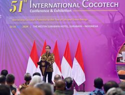 Presiden Joko Widodo Membuka Cocotech ke-51 di Surabaya