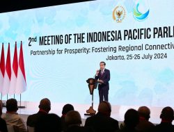 Presiden Jokowi Buka Sidang Kedua Indonesia Pacific Parliamentary Partnership 2024