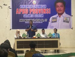 Bupati Maros Hadiri Kunjungan Pengawasan APBD Provinsi Sulsel Andi Muhammad Irfan AB