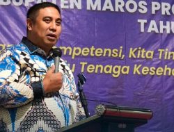 Bupati Maros Buka Uji Kompetensi Jabatan Fungsional Tenaga Kesehatan Tingkat Nasional
