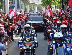 Kirab Duplikat Bendera Sang Merah Putih dan Teks Proklamasi
