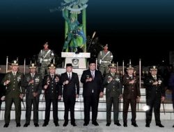 Bupati Maros Hadiri Apel Penghormatan Malam Renungan Suci di Taman Makam Pahlawan