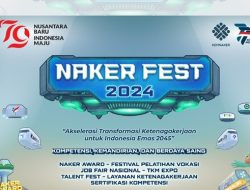 Kemnaker: 110.000 Lowongan Kerja di Naker Fest 2024