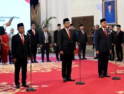 Presiden Jokowi Lantik Tiga Menteri dan Satu Wakil Menteri di Kabinet Indonesia Maju