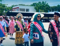 Lomba Gerak Jalan Kreasi Antar KORPRI Unit Perangkat Daerah Pemkab Maros