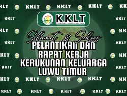 Pelantikan dan Raker Pengurus KKLT Ditunda