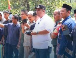 Bupati Maros Launching dan Demonstrasi Teknologi Traktor Remote Control Program