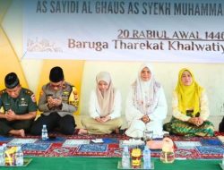 Wakil Bupati Maros Hadiri Haul Akbar ke-57 Wali Mursyid Tharekat Khalwatiyah Samman dan Peringatan Maulid