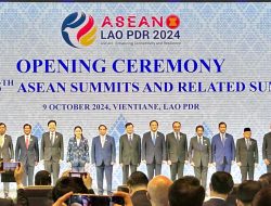 KTT ASEAN Ke-44 dan 45 Resmi Dibuka di Vientiane, Laos