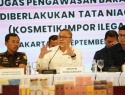 Satgas Amankan Kosmetik Impor Ilegal Senilai Rp11,45 Miliar