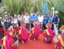 Bupati Maros Resmikan Wisata Kampung Kuliner Lambe-Lambe dan Lepas Peserta Jalan Santai