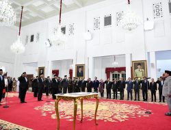 Presiden Prabowo Saksikan Pelantikan Pimpinan dan Dewas KPK 2024-2029