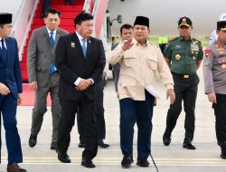 Presiden Prabowo Tiba di Tanah Air, Bahas Persiapan Nataru dan Antisipasi Bencana