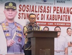 Sekda Maros Resmi Buka Sosialisasi Penanganan Stunting oleh Relawan Masbro
