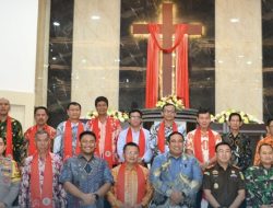 Bupati Maros dan Forkopimda Hadiri Perayaan Malam Natal di GKSS Jemaat Baji Pa’mai