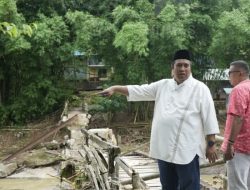 Bupati Maros Tinjau Lokasi Korban Bencana Banjir