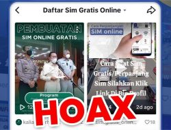 Waspada Penipua ! Video Penawaran Pembuatan SIM Gratis Beredar di Media Sosial