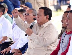 Presiden Prabowo Pimpin Tanam Raya Serentak di Ogan Ilir, Targetkan Produksi 7,5 Juta Ton Gabah