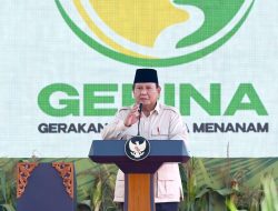 Presiden Prabowo Luncurkan Gerakan Indonesia Menanam