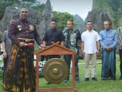 Peluncuran Gau Maraja 2025 di Leang-Leang
