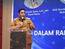 Bupati Maros Resmi Buka Penyuluhan Hukum APH dan APIP