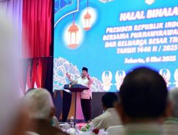 Presiden Prabowo Ajak Purnawirawan TNI-Polri Jaga Semangat Patriotisme