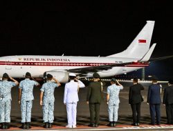 Presiden Prabowo Tinggalkan Singapura Menuju Rusia
