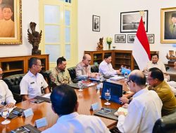 Presiden Prabowo Pimpin Rapat Pembentukan Giant Sea Wall di Pantai Utara Jawa