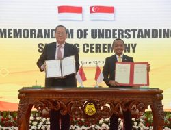 Indonesia dan Singapura Tandatangani 3 MoU Kerja Sama Energi Ramah Lingkungan