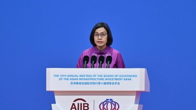 Sri Mulyani Hadiri Pertemuan AIIB ke-10, Serukan Reformasi Pendanaan Infrastruktur