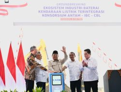 Prabowo Resmikan Pembangunan Industri Baterai Listrik Terbesar di Asia Tenggara
