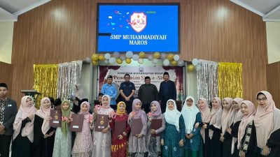 Penamatan Siswa-Siswi SD dan SMP Muhammadiyah Maros: Perayaan Prestasi dan Misi Pendidikan Berkemajuan