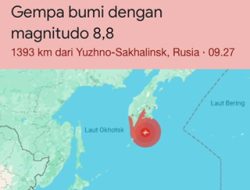 Tsunami Ancam Indonesia Akibat Gempa 8,8 M di Rusia